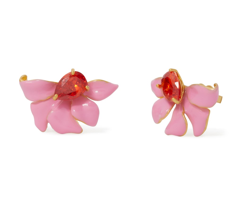 Floral Frenzy Studs (Pink Multi)